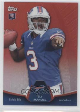 2013 Topps - Blaster Box Holiday Mega Rookie Refractors #MBC-EJM - EJ Manuel