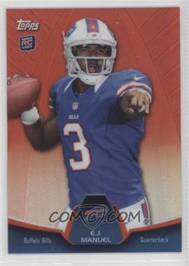 2013 Topps - Blaster Box Holiday Mega Rookie Refractors #MBC-EJM - EJ Manuel