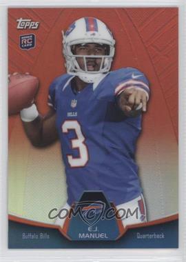 2013 Topps - Blaster Box Holiday Mega Rookie Refractors #MBC-EJM - EJ Manuel