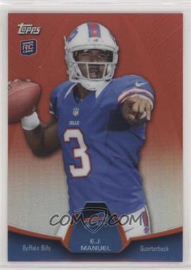 2013 Topps - Blaster Box Holiday Mega Rookie Refractors #MBC-EJM - EJ Manuel