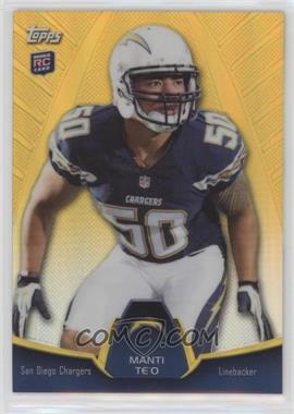 2013 Topps - Blaster Box Holiday Mega Rookie Refractors #MBC-MT - Manti Te'o