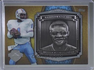 2013 Topps - Gridiron Legends Busts - Silver #GLB-WM - Warren Moon /50 [EX to NM]