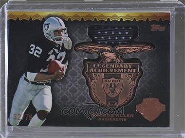 2013 Topps - Legendary Achievement Medals - Bronze #LAM-MA - Marcus Allen /75 [Noted]