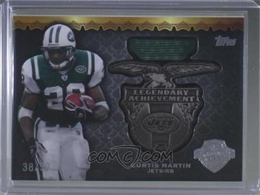 2013 Topps - Legendary Achievement Medals - Silver #LAM-CM - Curtis Martin /50