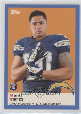 2013 Topps - Retail 1969 Design - Wal-Mart Blue #23 - Manti Te'o