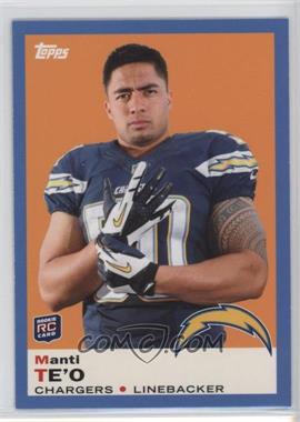 2013 Topps - Retail 1969 Design - Wal-Mart Blue #23 - Manti Te'o