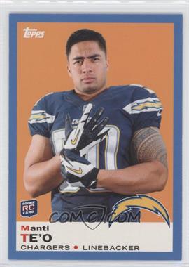 2013 Topps - Retail 1969 Design - Wal-Mart Blue #23 - Manti Te'o