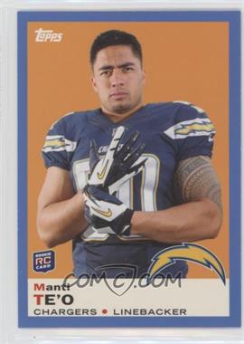 2013 Topps - Retail 1969 Design - Wal-Mart Blue #23 - Manti Te'o