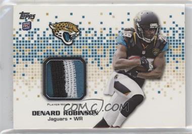 2013 Topps - Rookie Patch #RP-DRO - Denard Robinson