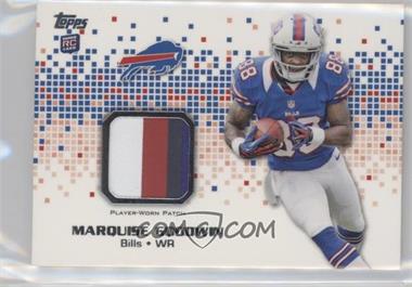 2013 Topps - Rookie Patch #RP-MGO - Marquise Goodwin