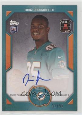 2013 Topps - Rookie Premiere Autographs #RPA-DJ - Dion Jordan /90