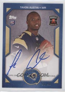 2013 Topps - Rookie Premiere Autographs #RPA-TA - Tavon Austin /90