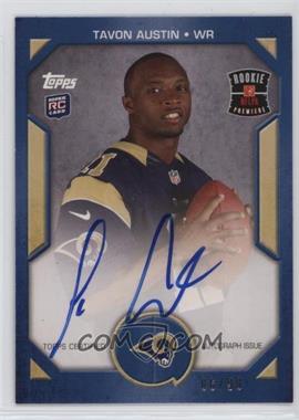 2013 Topps - Rookie Premiere Autographs #RPA-TA - Tavon Austin /90