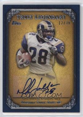 2013 Topps - Truly Legendary Autographs - Silver #TLA-MF - Marshall Faulk /30