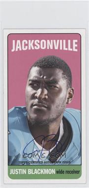 2013 Topps Archives - 1965 Topps Tall Boys Design Autographs #65TB-JB - Justin Blackmon /25