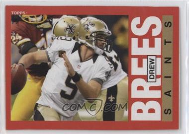 2013 Topps Archives - 1985 Topps Design Box Bottoms #_DRBR - Drew Brees