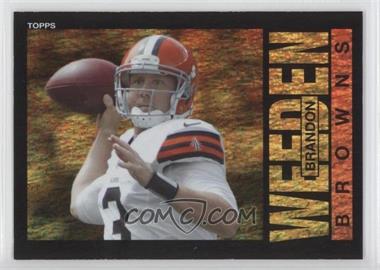 2013 Topps Archives - [Base] - Gold #92.1 - Brandon Weeden