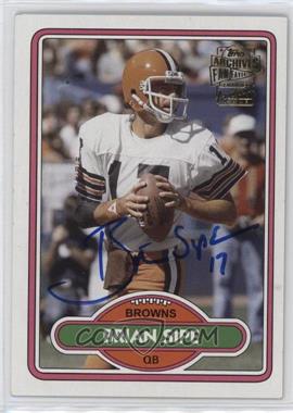 2013 Topps Archives - Fan Favorites Autographs #FFA-BS - Brian Sipe