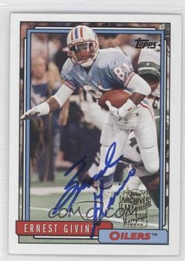 2013 Topps Archives - Fan Favorites Autographs #FFA-EG - Ernest Givins