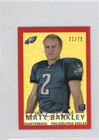 Matt Barkley #/75