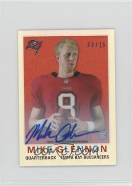 2013 Topps Chrome - 1959 Design Mini - Refractor Autograph #5 - Mike Glennon /15