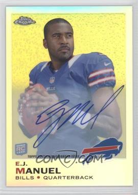 2013 Topps Chrome - 1969 Design - Autographs #3 - EJ Manuel