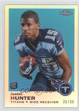 2013 Topps Chrome - 1969 Design - Refractor #7 - Justin Hunter /99