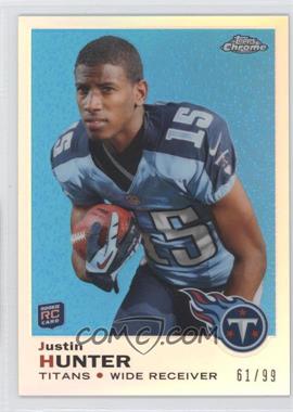 2013 Topps Chrome - 1969 Design - Refractor #7 - Justin Hunter /99