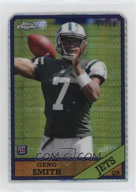 2013 Topps Chrome - 1986 Design - Die-Cut Prism Refractor #2 - Geno Smith /50