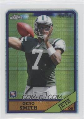 2013 Topps Chrome - 1986 Design - Die-Cut Prism Refractor #2 - Geno Smith /50