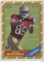 Vance McDonald #/75