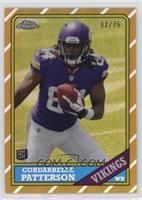 Cordarrelle Patterson #/75