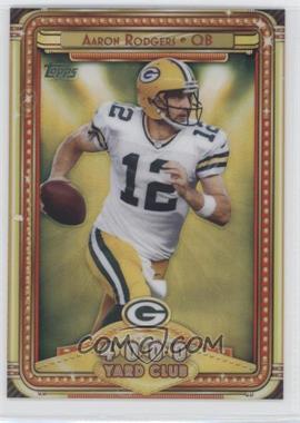 2013 Topps Chrome - 4000 Yard Club #8 - Aaron Rodgers