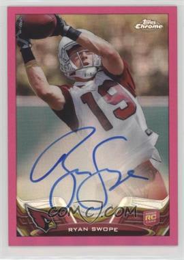 2013 Topps Chrome - [Base] - BCA Pink Refractor Rookie Autographs #55 - Ryan Swope /75