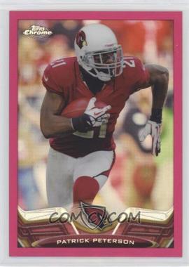 2013 Topps Chrome - [Base] - BCA Pink Refractor #113 - Patrick Peterson /399
