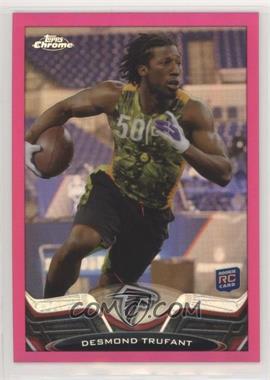 2013 Topps Chrome - [Base] - BCA Pink Refractor #126 - Desmond Trufant /399