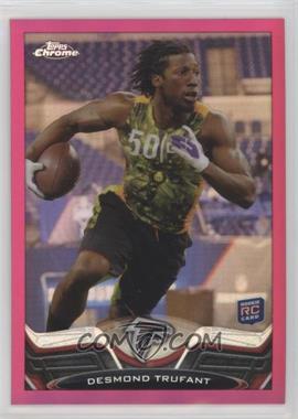 2013 Topps Chrome - [Base] - BCA Pink Refractor #126 - Desmond Trufant /399