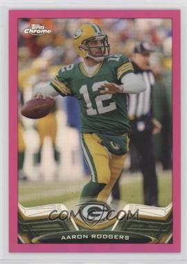 2013 Topps Chrome - [Base] - BCA Pink Refractor #150 - Aaron Rodgers /399