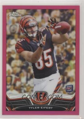 2013 Topps Chrome - [Base] - BCA Pink Refractor #30 - Tyler Eifert /399 [EX to NM]