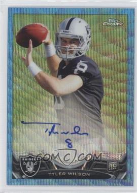 2013 Topps Chrome - [Base] - Blue Wave Refractor Rookie Autographs #111 - Tyler Wilson /50