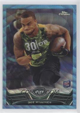 2013 Topps Chrome - [Base] - Blue Wave Refractor #199 - Dee Milliner