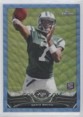 2013 Topps Chrome - [Base] - Blue Wave Refractor #21 - Geno Smith