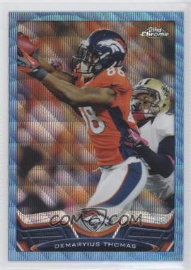 2013 Topps Chrome - [Base] - Blue Wave Refractor #42 - Demaryius Thomas