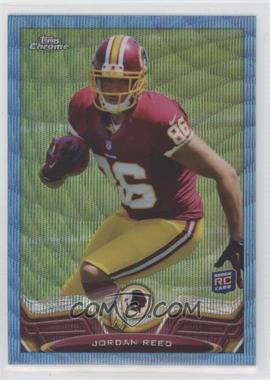 2013 Topps Chrome - [Base] - Blue Wave Refractor #81 - Jordan Reed