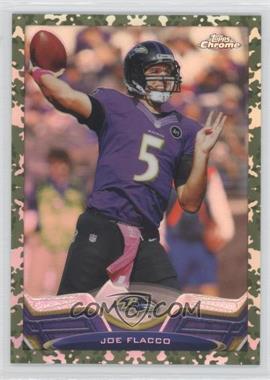 2013 Topps Chrome - [Base] - Military Refractor #82 - Joe Flacco /499