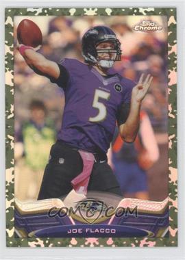 2013 Topps Chrome - [Base] - Military Refractor #82 - Joe Flacco /499