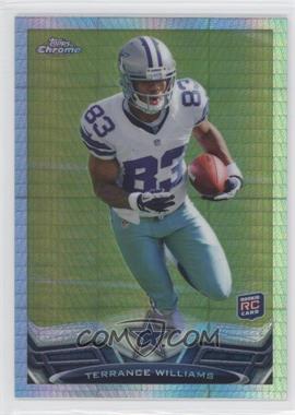 2013 Topps Chrome - [Base] - Prism Refractor #101 - Terrance Williams /260