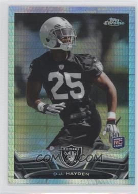 2013 Topps Chrome - [Base] - Prism Refractor #16 - D.J. Hayden /260