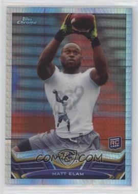 2013 Topps Chrome - [Base] - Prism Refractor #207 - Matt Elam /260