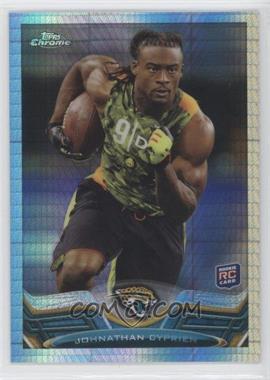 2013 Topps Chrome - [Base] - Prism Refractor #37 - Johnathan Cyprien /260